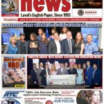 Laval News Volume 24 Number 13 Front Page