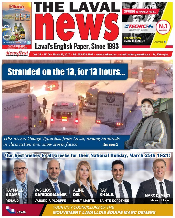 Front page image of The Laval News Volume 25 Number 06