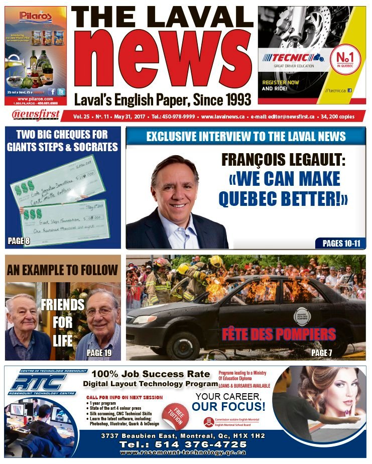 Front page image of The Laval News Volume 25 Number 11