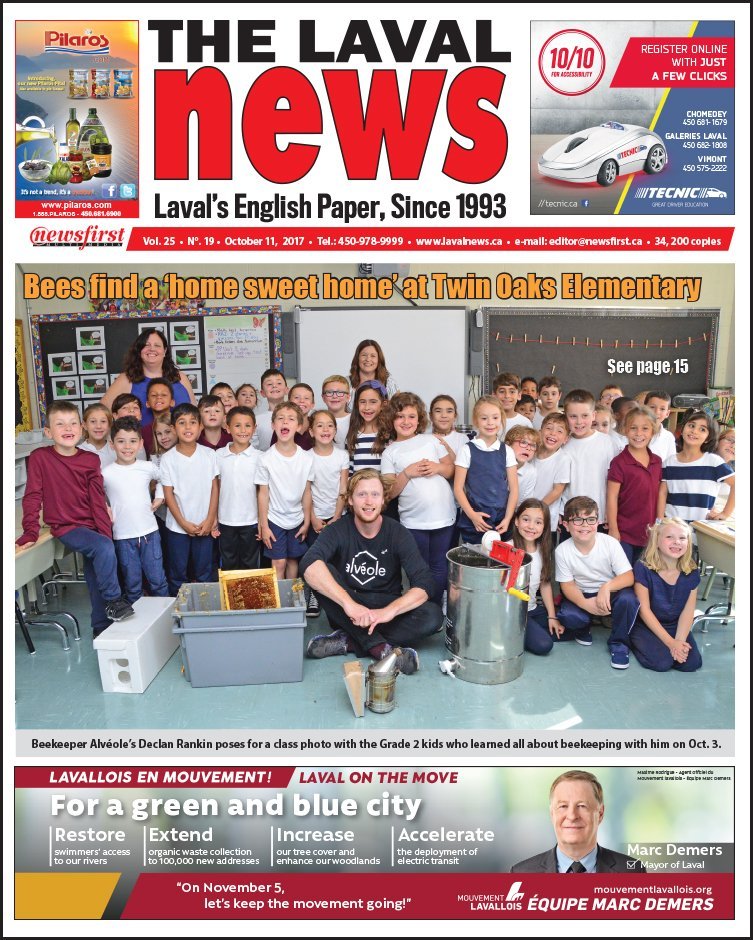 Front page image of The Laval News Volume 25 Number 19