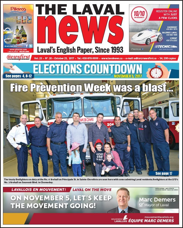 Front page image of The Laval News Volume 25 Number 20