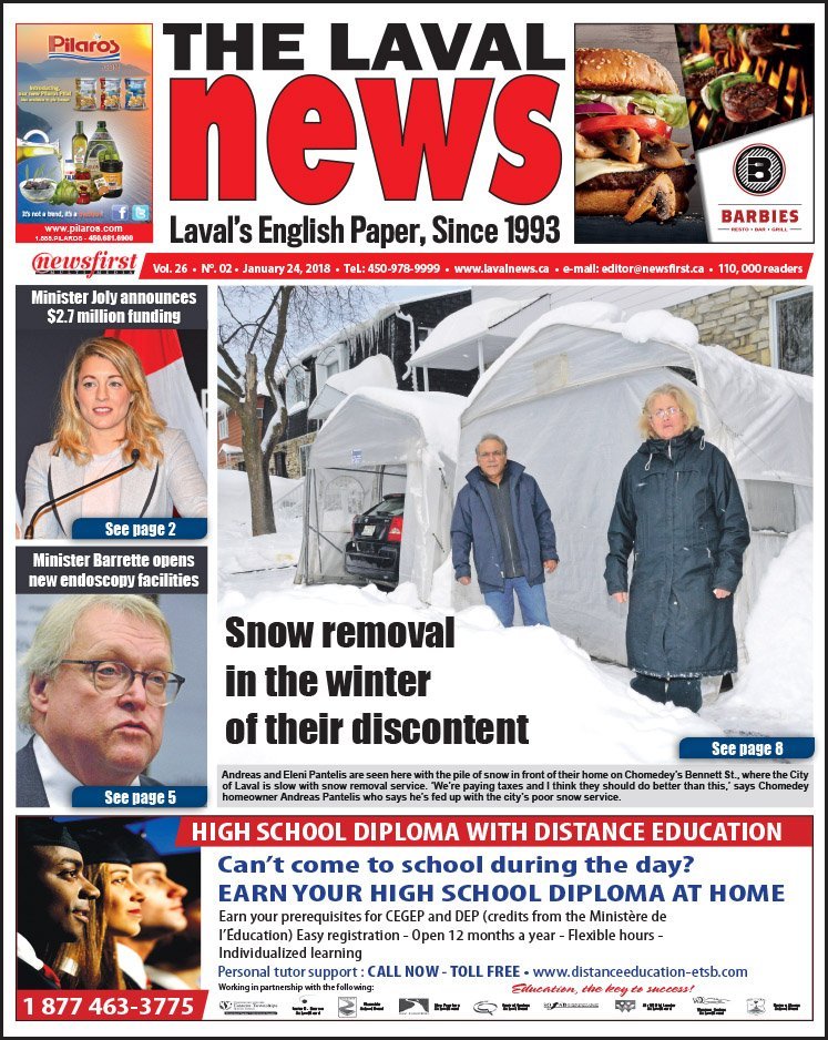 Front page image of The Laval News Volume 2