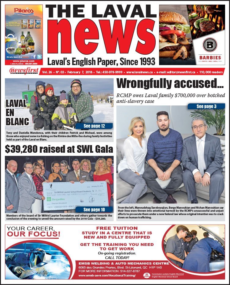 Front page image of The Laval News Volume 03