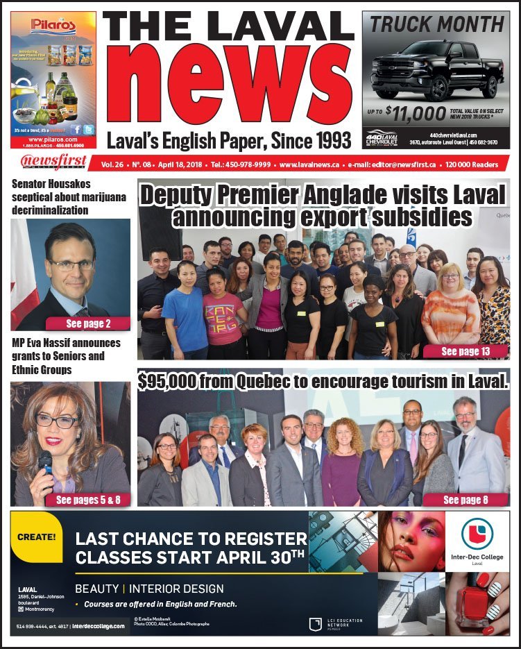 Front page image of The Laval News Volume 08