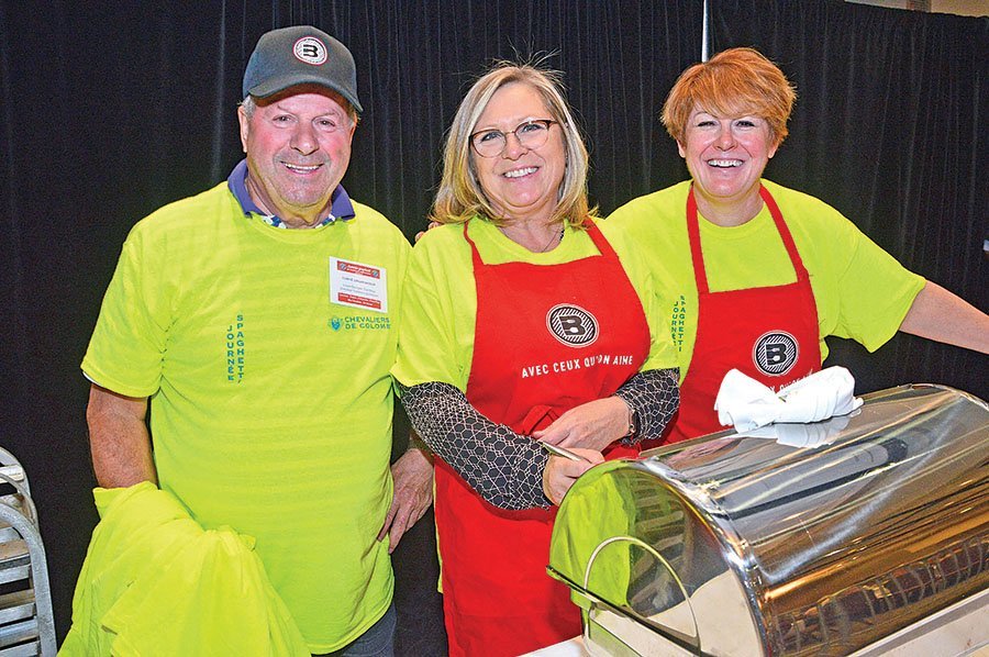 Chevaliers de Colomb ‘Spaghetti Day’ was an overwhelming success