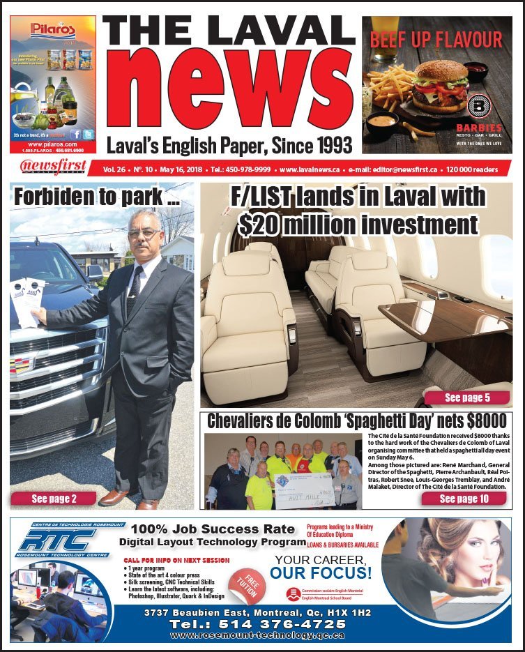 Front page image of The Laval News Volume 10