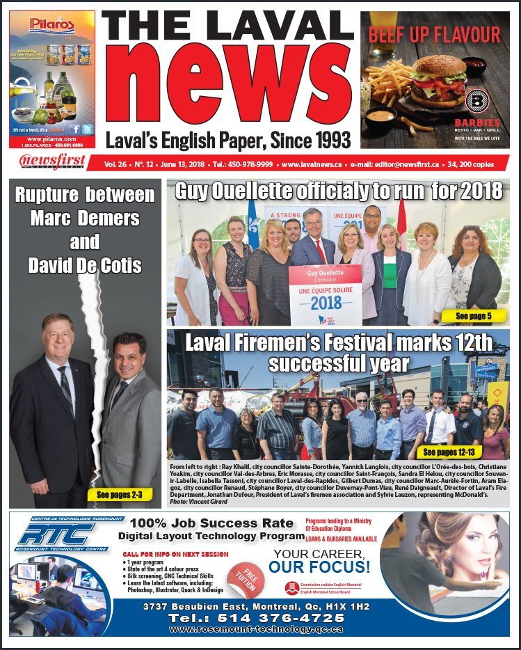 Front page image of The Laval News Volume 11 Number 12