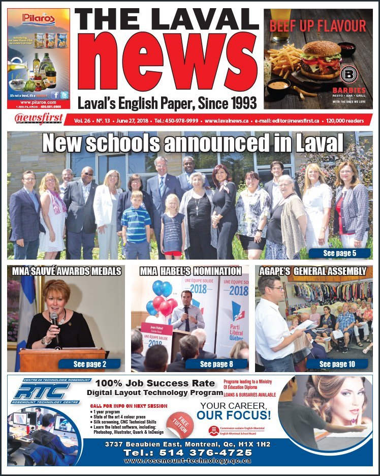 Front page image of The Laval News Volume 26 Number 13