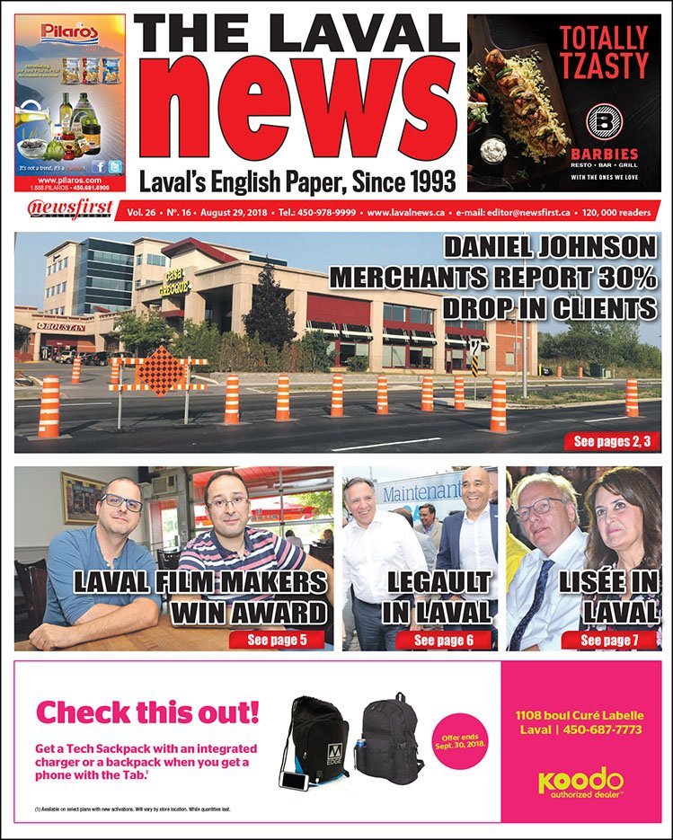 Front page image of The Laval News Volume 26 Number 16