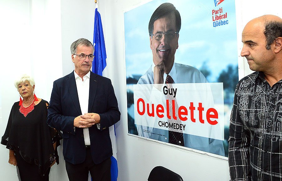 Incumbent Chomedey MNA Guy Ouellette re-elected