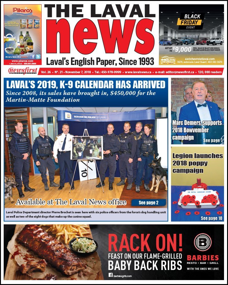 Front page image of The Laval News Volume 26 Number 21.