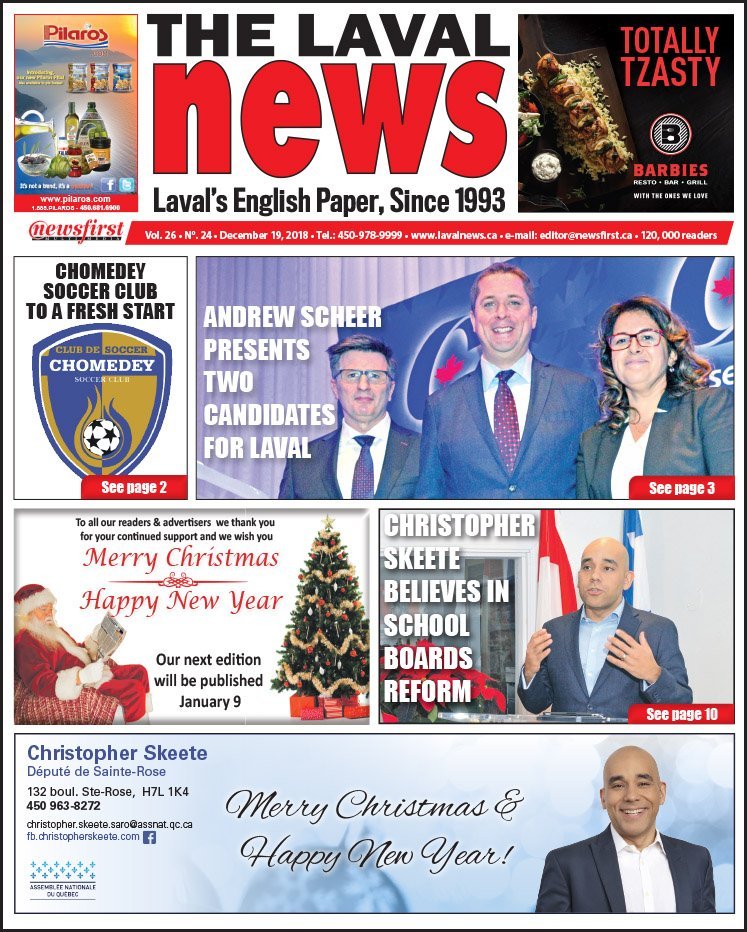 Front page image of The Laval News Volume 26 Number 24
