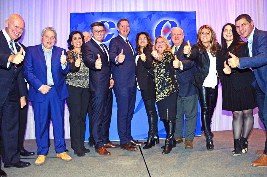 Conservatives take aim at Trudeau during launch for Laval-area candidates