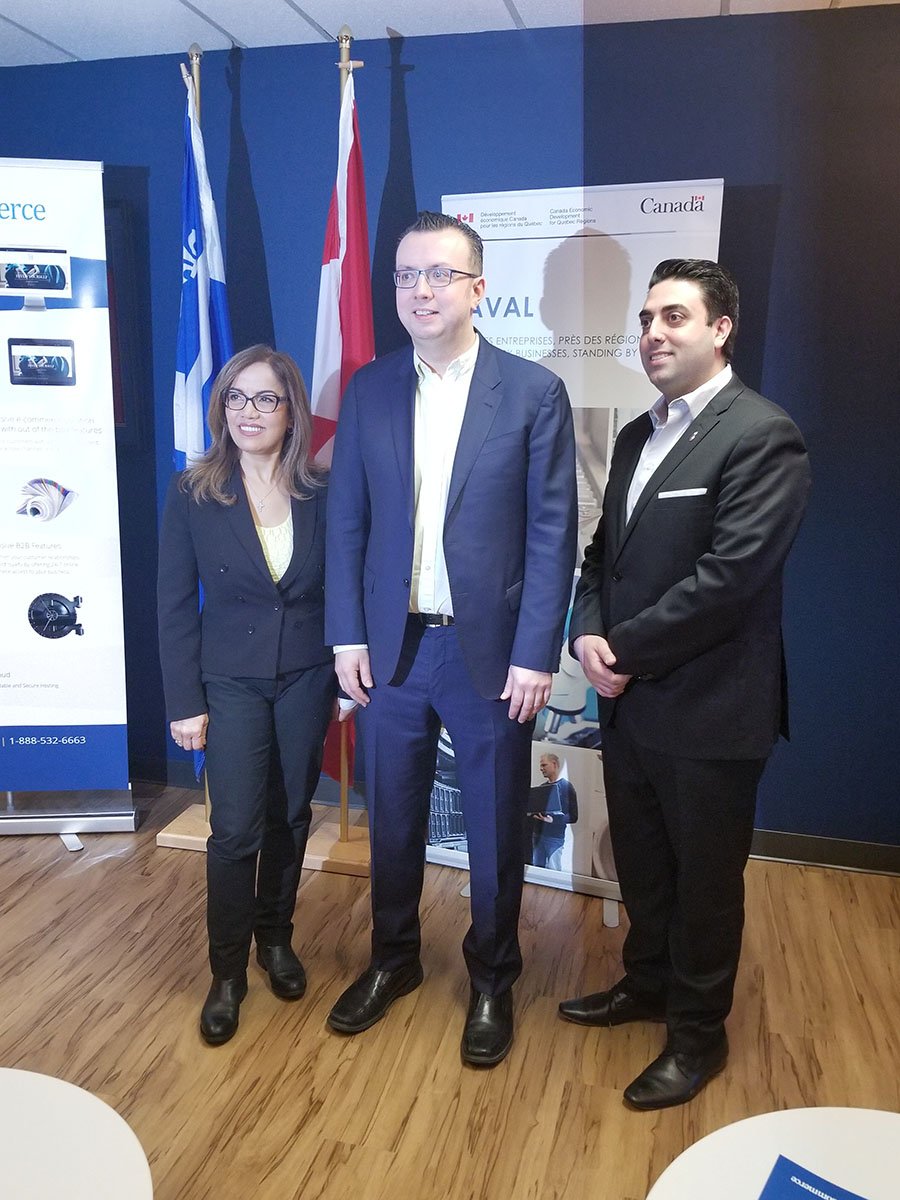 Subsidy to K-eCommerce announced by Vimy MP Eva Nassif