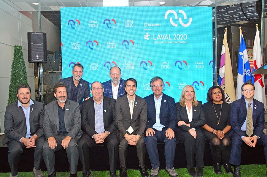 Organizers unveil Jeux du Québec – Laval 2020 logo and sponsors