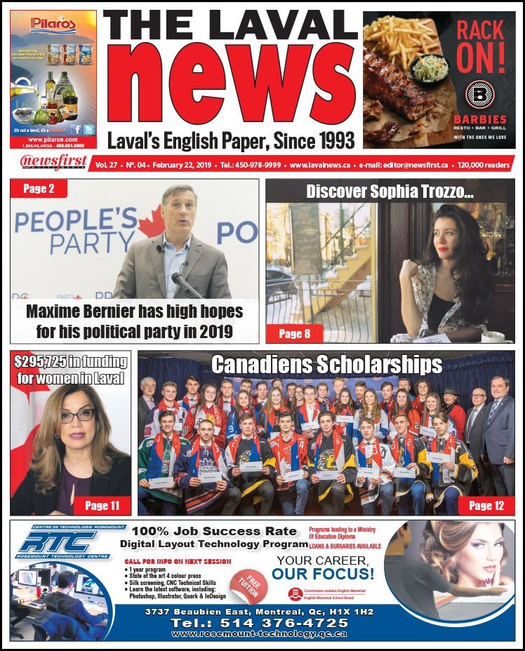 Front page image of The Laval News Volume 27, Number 04