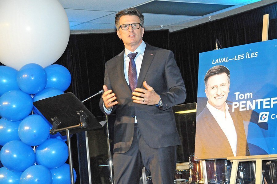 Laval-Les Îles Conservative Tom Pentefountas launches campaign