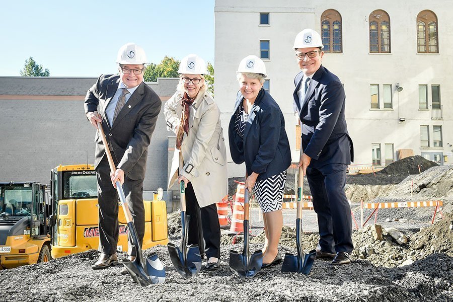 The Sacred Heart School of Montreal Breaks Ground on New Auditorium