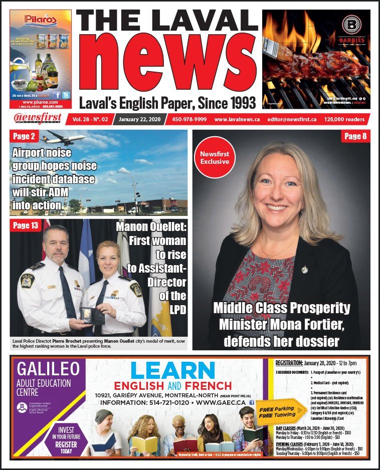 Front page of The Laval News Volume 28, Number 02