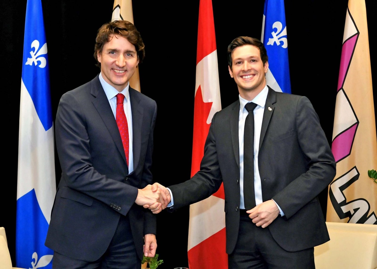 Justin Trudeau & Stéphane Boyer