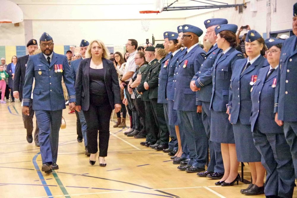 100 Laval Squadron showcases skills during 10th annual ceremonial review