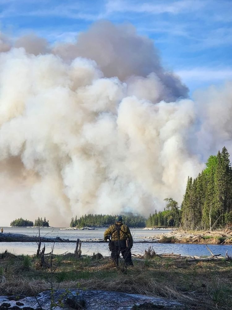 Fighting Canada’s wildfires is brutal and exhausting work