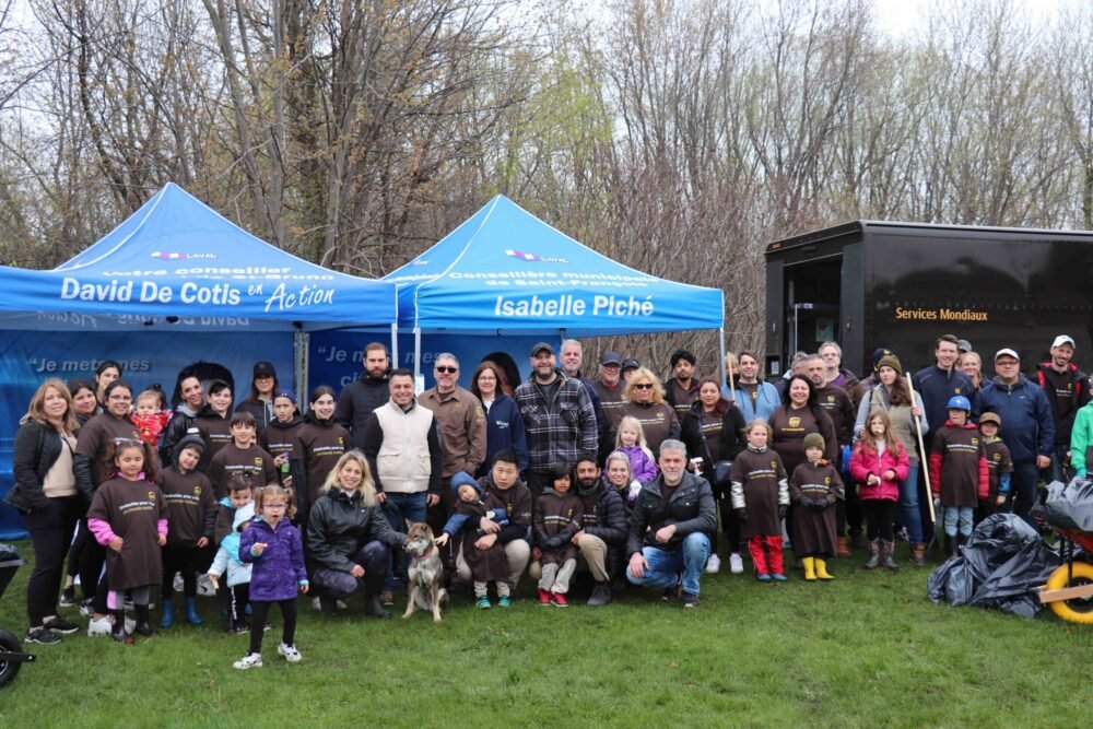 SWLSB, UPS and De Cotis coordinate Lausanne Park spring cleanup