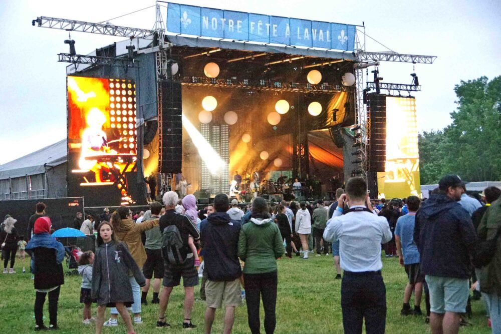 Crowds braved the rain for Laval’s ‘Fête nationale du Québec’ show