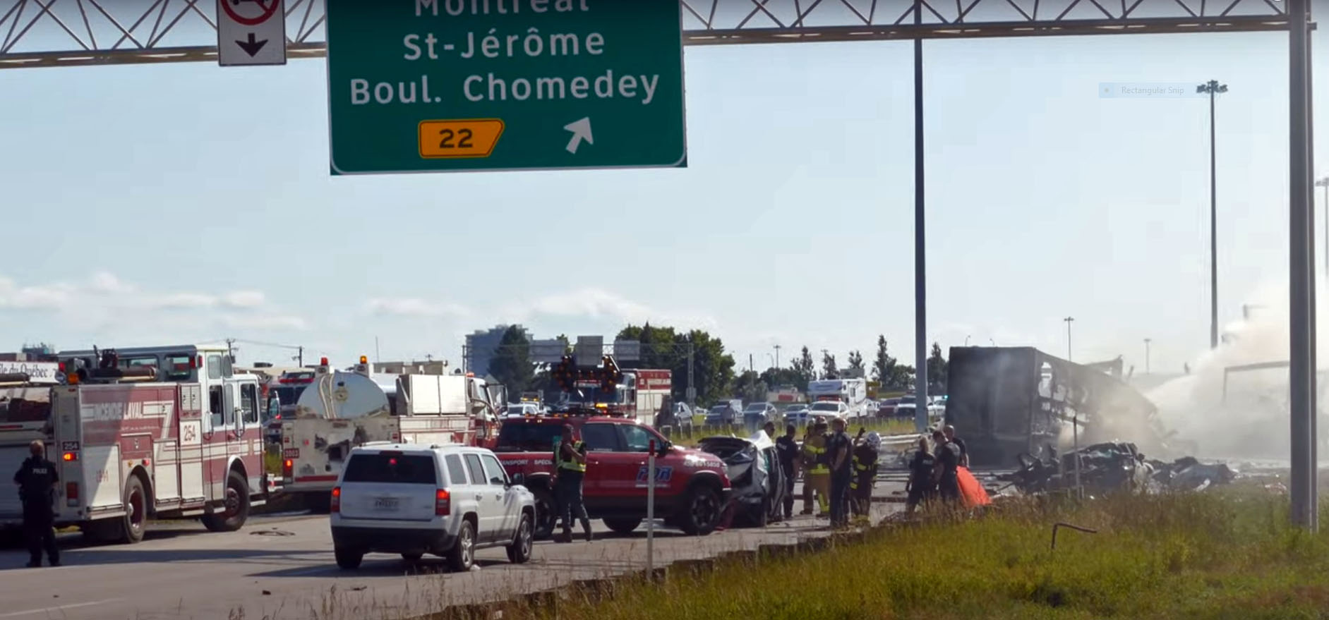 Driver in deadly 2019 Laval autoroute truck crash gets 10-year sentence