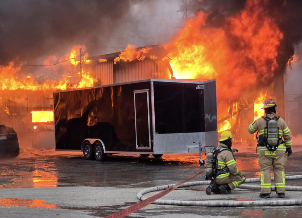 Fire causes $2.5 million in damage to snow removal contractor in Duvernay