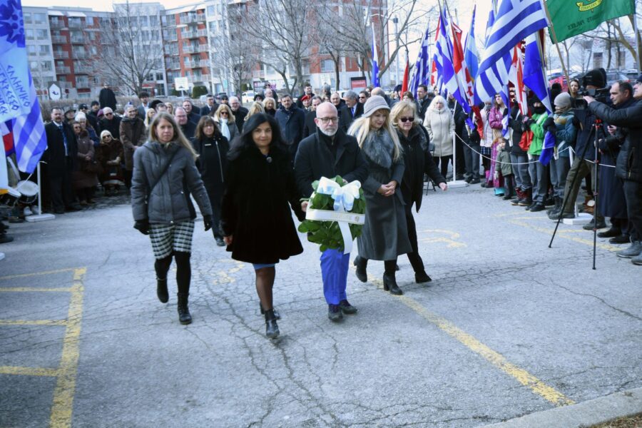 Laval and Montreal officials commemorate Greek Independence Day