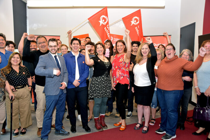 Québec solidaire announces candidates for October elections