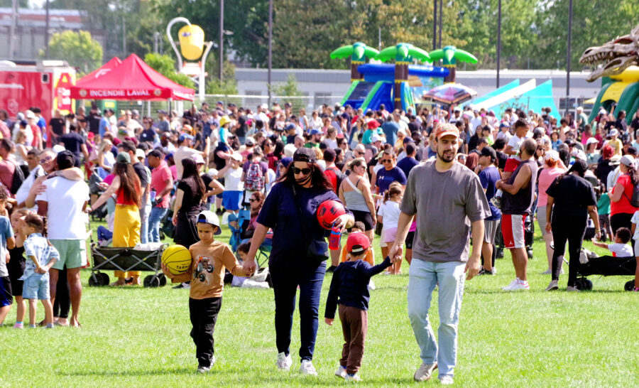 Thousands took in the late summer sun at Laval's annual ‘Fête de la famille’